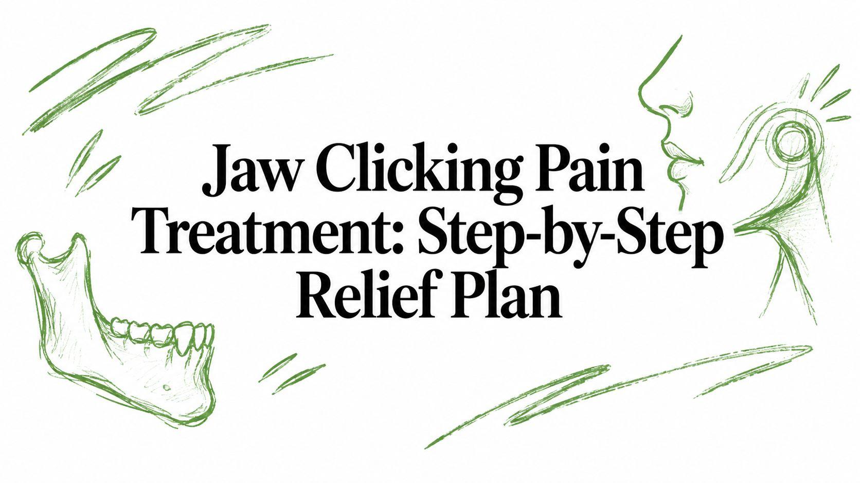 Jaw Clicking Pain Treatment: Step-by-Step Relief Plan