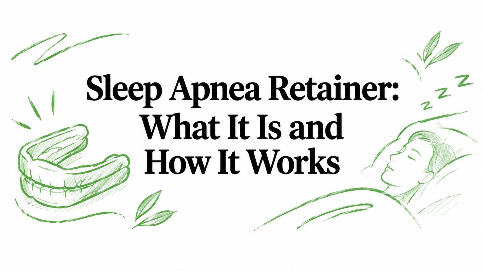 Sleep Apnea Retainer: What It Is and How It Works