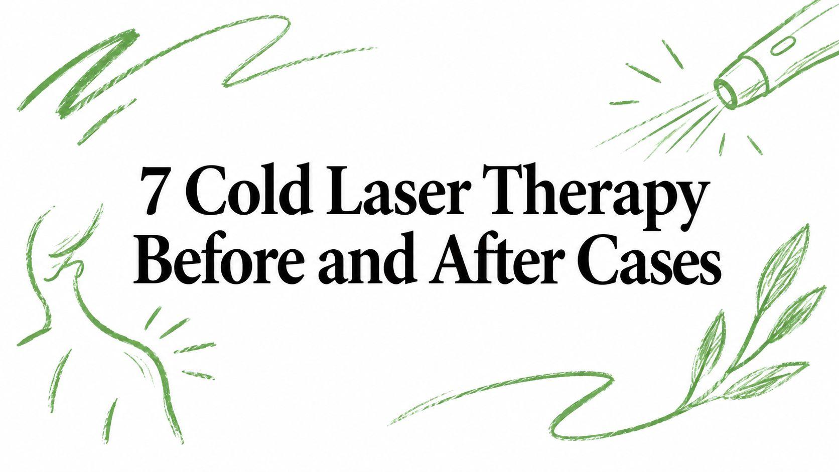 7 Cold Laser Therapy Before and After Cases