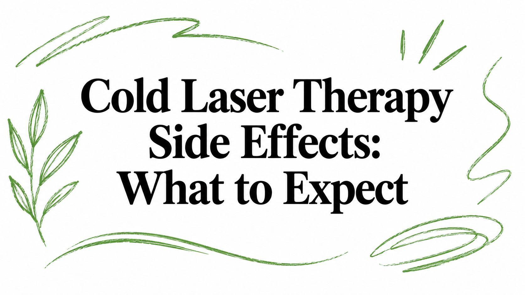 Cold Laser Therapy Side Effects: What to Expect