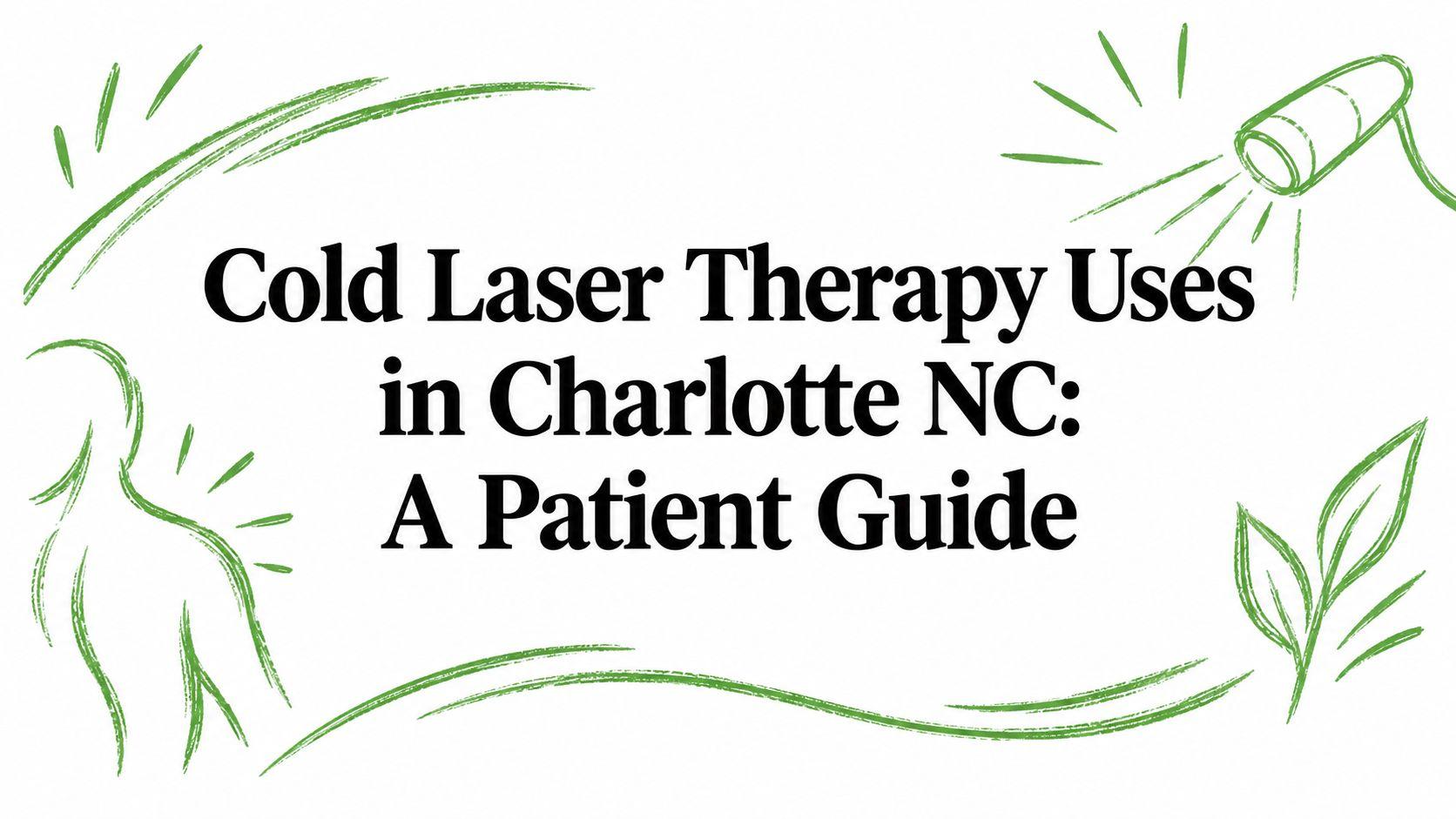 Cold Laser Therapy Uses in Charlotte NC: A Patient Guide