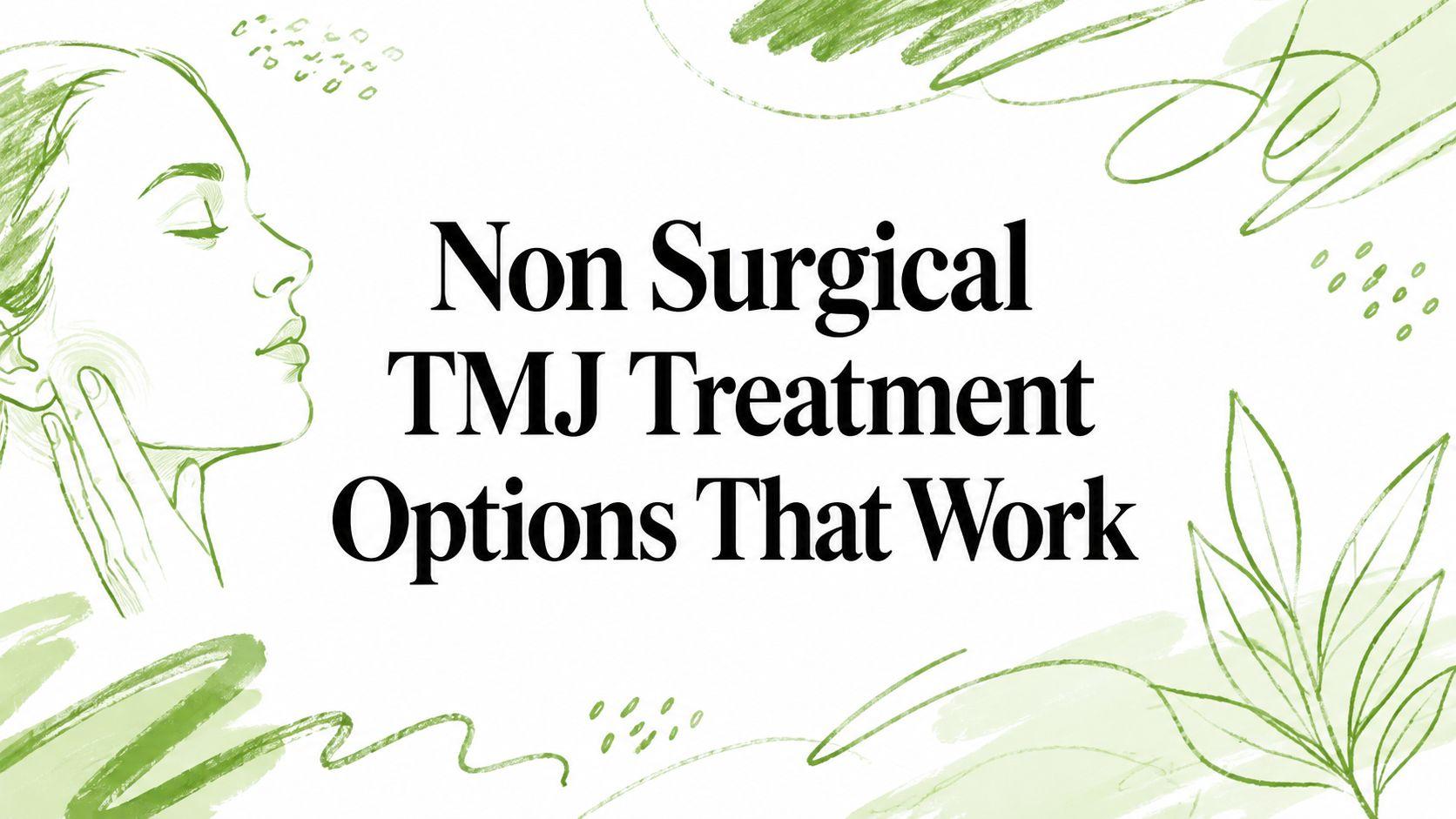 Non Surgical TMJ Treatment Options That Work