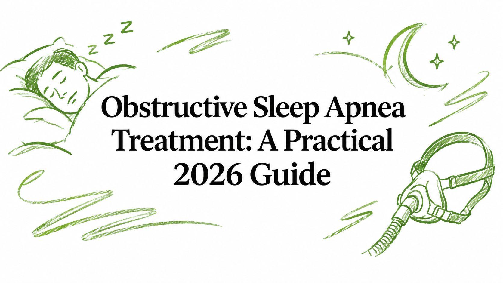 Obstructive Sleep Apnea Treatment: A Practical 2026 Guide