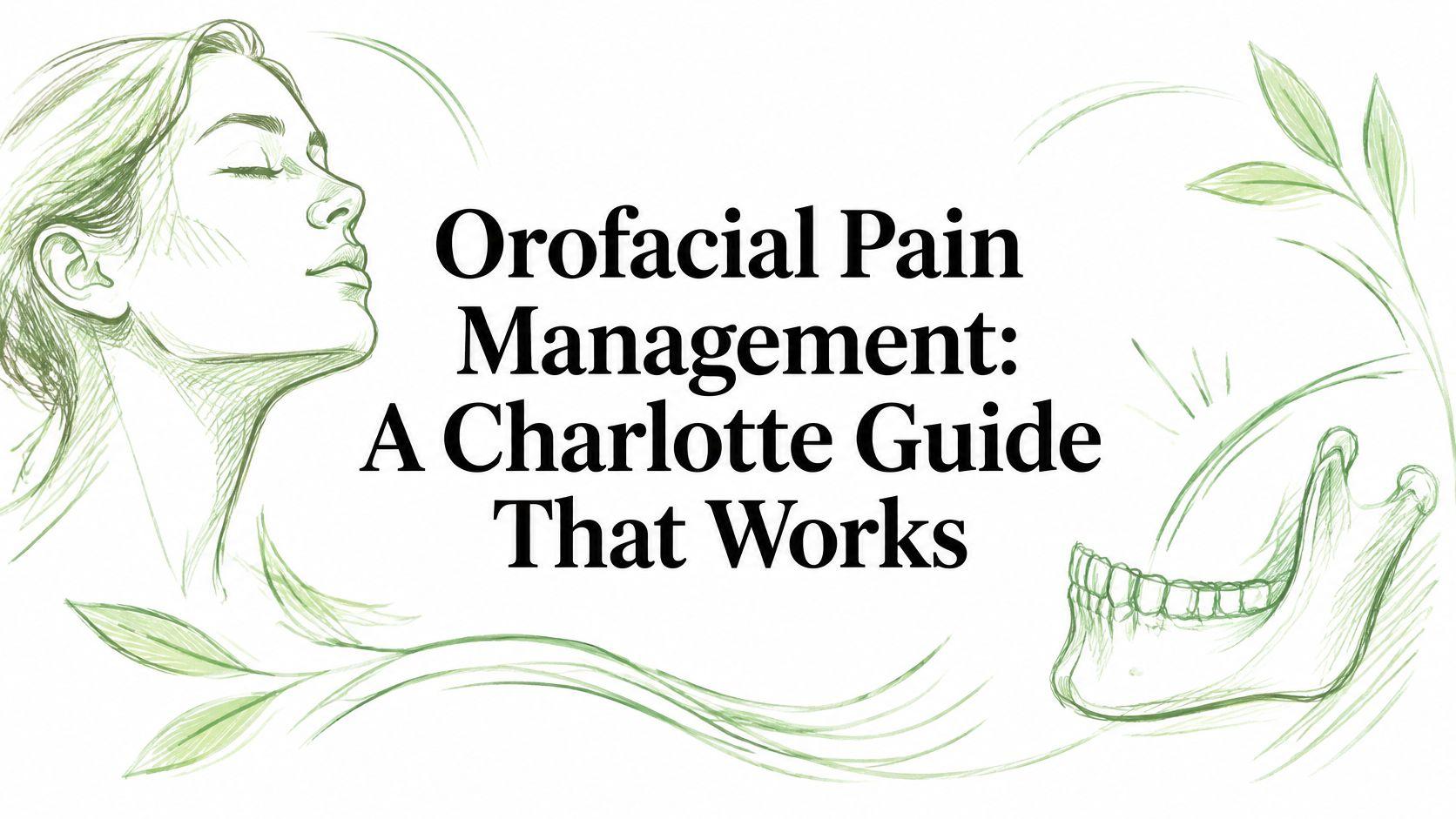 Orofacial Pain Management: A Charlotte Guide That Works