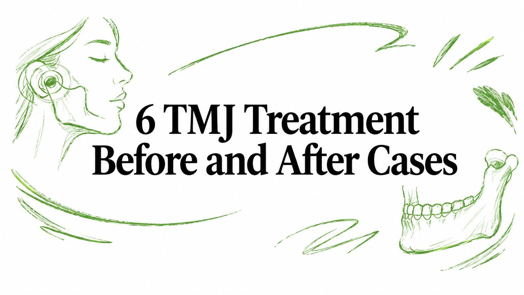 6 TMJ Treatment Before and After Cases