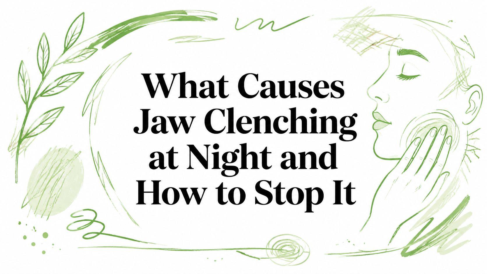 What Causes Jaw Clenching at Night and How to Stop It