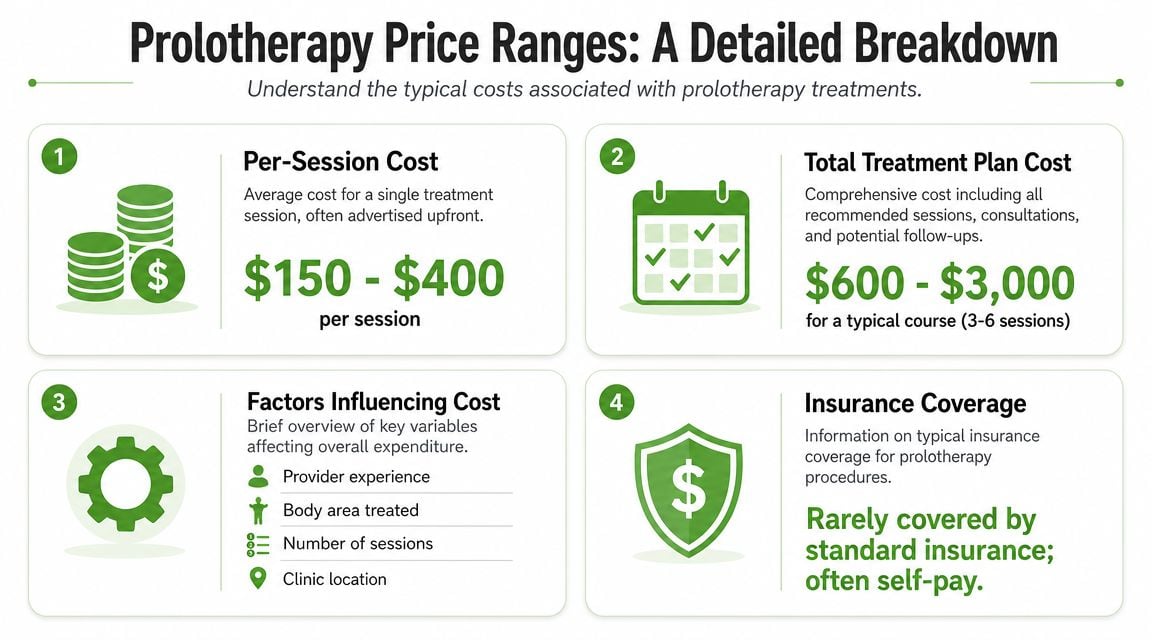 Prolotherapy Price Ranges A Detailed Breakdown
